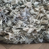 Safavieh Rio Shag 6'-0" x 6'-0" Rug in Light Grey