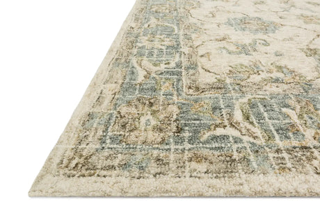 Loloi Julian Ji-06 Ivory / Spa Rugs - rug corner
