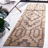 Safavieh Natural Fiber 2'-3" x 9'-0" Rug in Natural / Black
