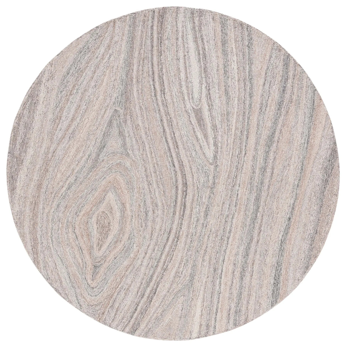 Safavieh Abstract 6'-0" x 6'-0" Rug in Beige / Grey