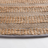 Safavieh Natural Fiber 7'-0" x 7'-0" Rug in Grey / Natural
