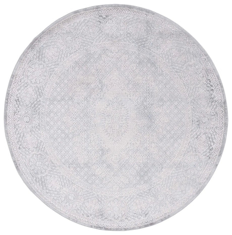 Safavieh Vogue 6'-7" x 6'-7" Rug in Grey / Light Grey