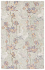 Safavieh Blossom 4'-0" x 6'-0" Rug in Green / Ivory