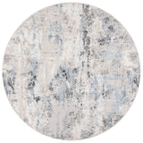Safavieh Quincy 6'-7" x 6'-7" Rug in Ivory / Blue