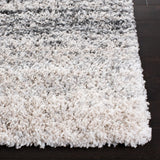 Safavieh Fontana Shag  800 4'-0" x 6'-0" Rug in Ivory / Grey