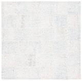 Safavieh Abstract 6'-0" x 6'-0" Rug in Ivory / Blue