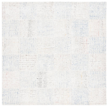Safavieh Abstract 6'-0" x 6'-0" Rug in Ivory / Blue