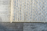 Dynamic Rugs Olivia 12732 Power Loomed Modern Ivory/Grey Rug - Corner