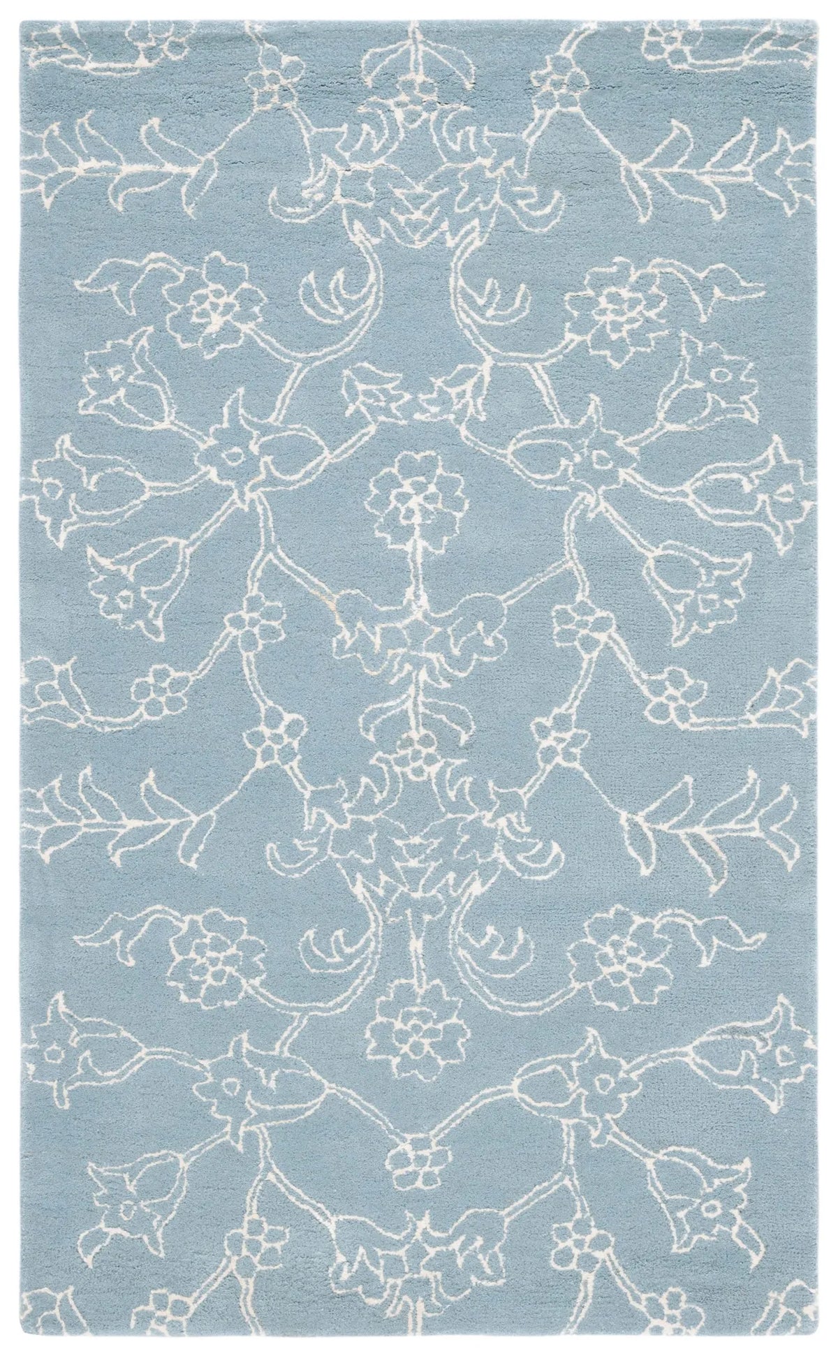 Safavieh Fifth Avenue 3'-0" x 5'-0" Rug in Blue / Ivory