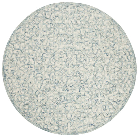 Safavieh Martha Stewart 6'-0" x 6'-0" Rug in Blue / Ivory
