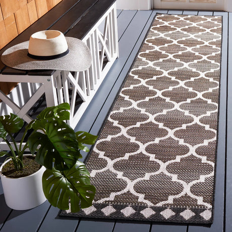 Safavieh Havana 2'-2" x 9'-0" Rug in Light Brown / Ivory