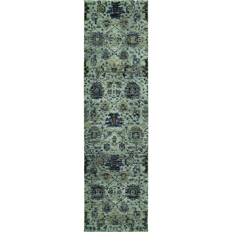 Oriental Weavers Sphinx Andorra 7120A Blue/Navy Rugs - runner
