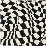 Safavieh Soho 6'-0" x 6'-0" Rug in Black / Ivory