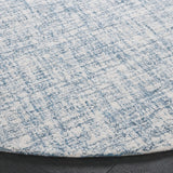 Safavieh Ebony 6'-0" x 6'-0" Rug in Blue / Ivory