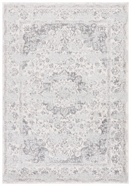 Safavieh Tulum 4'-0" x 6'-0" Rug in Ivory / Grey