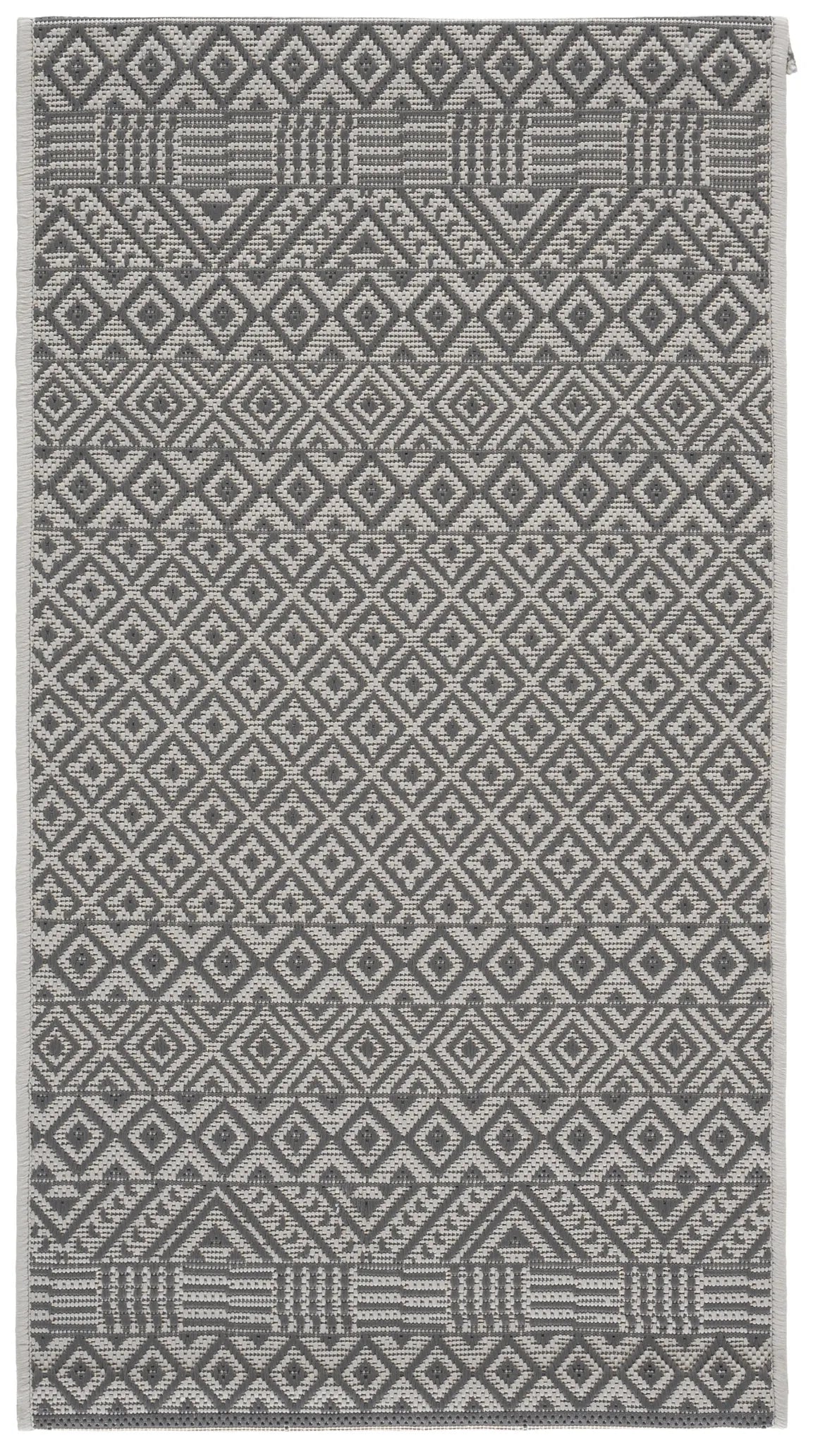 Safavieh Courtyard 2'-0" x 3'-7" Rug in Brown / Grey