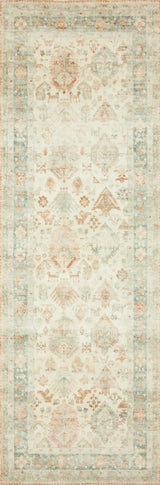 Loloi Rosette Ros-01 Beige/Multi Rugs - runner flat