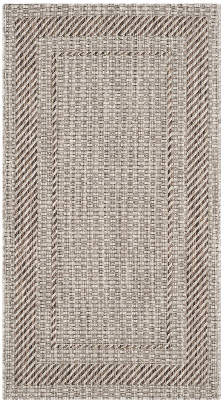 Safavieh Courtyard 2'-0" x 3'-7" Rug in Beige / Brown