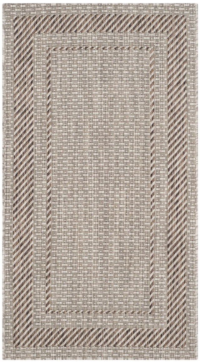 Safavieh Courtyard 2'-0" x 3'-7" Rug in Beige / Brown