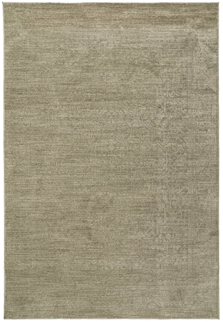 Dynamic Rugs Meadow 17973 Power Loomed Traditional Sage/Beige Rug - Rectangular