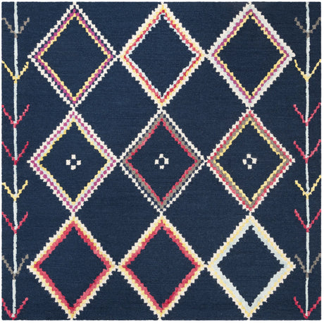 Safavieh Bellagio 5'-0" x 5'-0" Rug in Navy / Multi