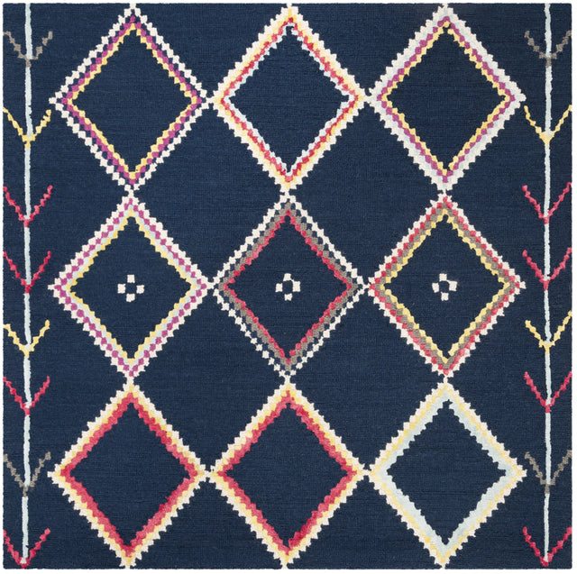 Safavieh Bellagio 5'-0" x 5'-0" Rug in Navy / Multi