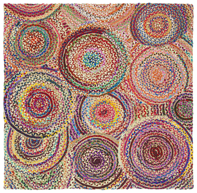 Safavieh Cape Cod 6'-0" x 6'-0" Rug in Natural / Multi