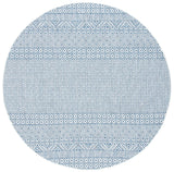 Safavieh Courtyard 10'-0" x 10'-0" Rug in Blue / Navy