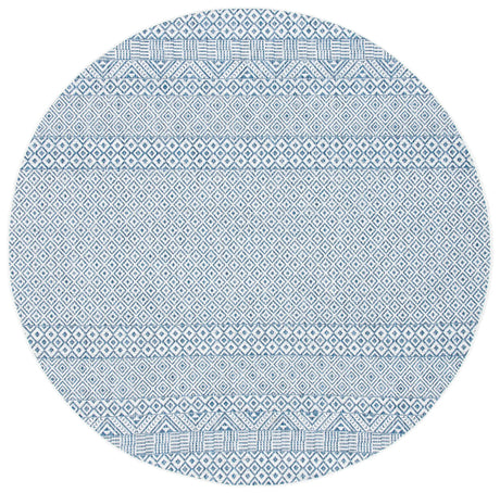 Safavieh Courtyard 10'-0" x 10'-0" Rug in Blue / Navy
