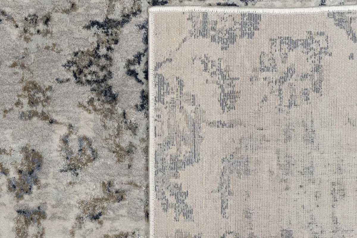 Dynamic Rugs Castilla 3532 Cream / Grey Rugs - Corner