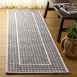Safavieh Pine 2'-3" x 8'-0" Rug in Grey / Ivory