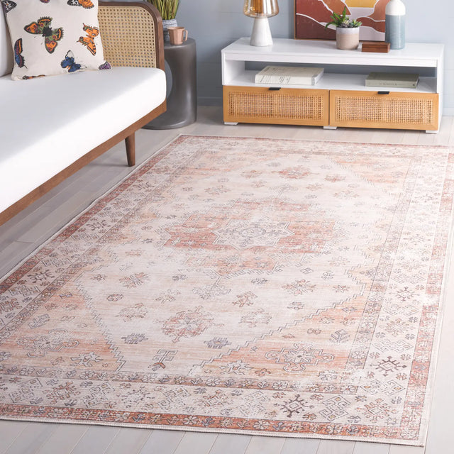 Safavieh Arizona 4'-0" x 6'-0" Rug in Beige / Rust