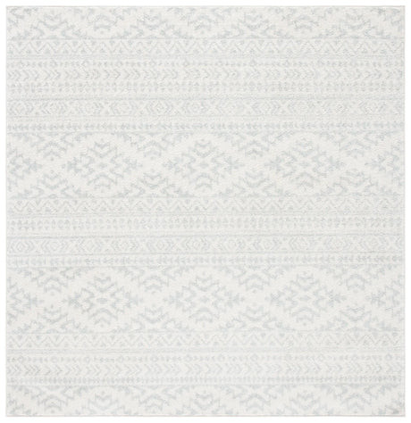 Safavieh Tulum 6'-7" x 6'-7" Rug in Ivory / Light Grey