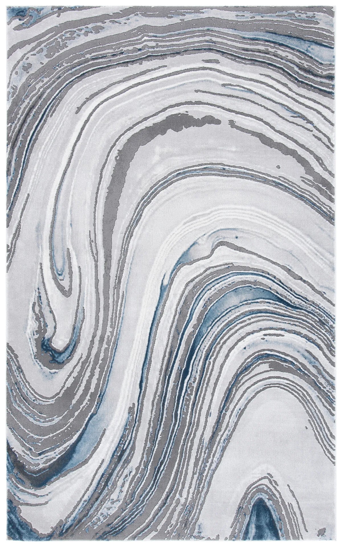 Safavieh Craft 4'-0" x 6'-0" Rug in Blue / Grey