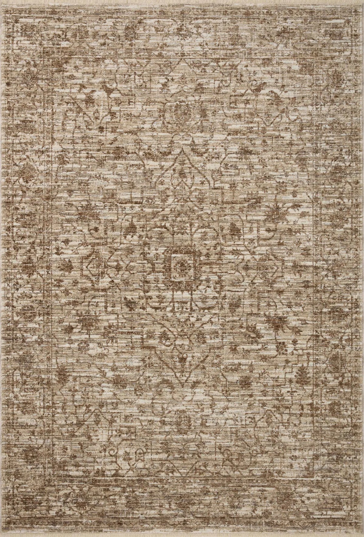 Loloi Sorrento Sor-01 Bark/Natural Rug - main flat