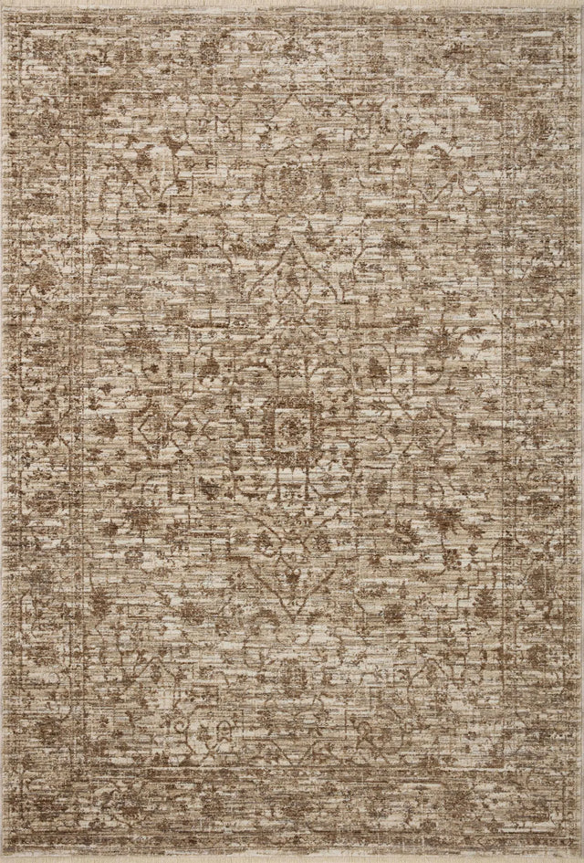 Loloi Sorrento Sor-01 Bark/Natural Rug - main flat