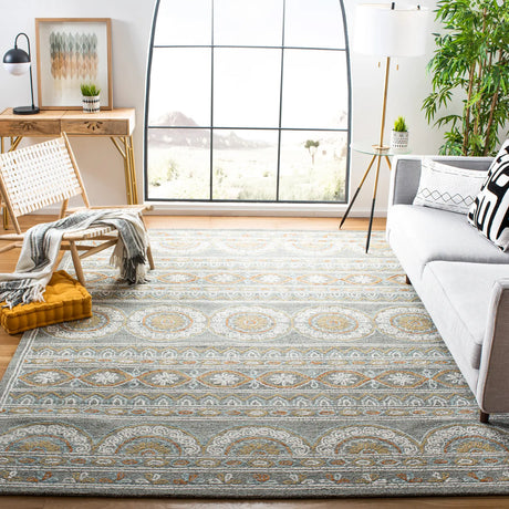 Safavieh Blossom 10'-0" x 14'-0" Rug in Grey / Ivory