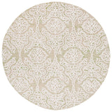 Safavieh Blossom 6'-0" x 6'-0" Rug in Light Green / Ivory