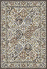 Dynamic Rugs Ancient Garden 57008 Brown/Blue Rug - Rectangular