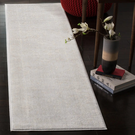 Safavieh Carnegie 2'-3" x 12'-0" Rug in Light Grey / Cream