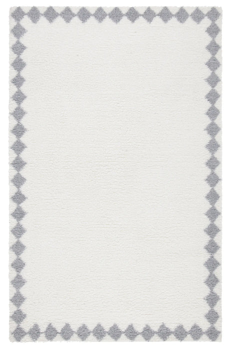Safavieh Vermont 4'-0" x 6'-0" Rug in Ivory / Grey