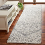 Safavieh Ebony 2'-3" x 9'-0" Rug in Grey / Ivory
