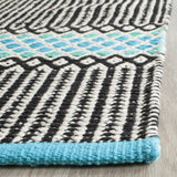 Safavieh Montauk 2'-3" x 11'-0" Rug in Turquoise / Multi