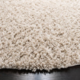 Safavieh August Shag 6'-7" x 6'-7" Rug in Beige