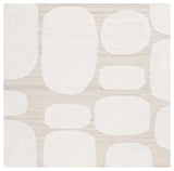 Safavieh Manhattan 6'-0" x 6'-0" Rug in Ivory / Beige