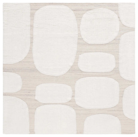 Safavieh Manhattan 6'-0" x 6'-0" Rug in Ivory / Beige