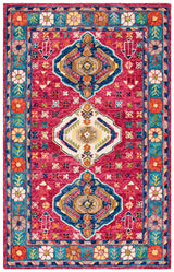 Safavieh Aspen 4'-0" x 6'-0" Rug in Red / Blue