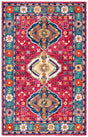 Safavieh Aspen 4'-0" x 6'-0" Rug in Red / Blue