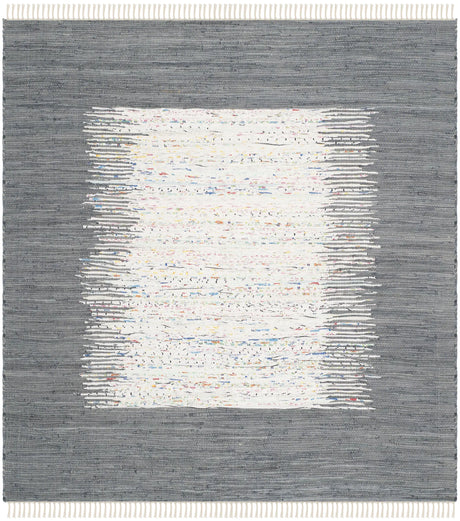 Safavieh Montauk 6'-0" x 6'-0" Rug in Ivory / Grey