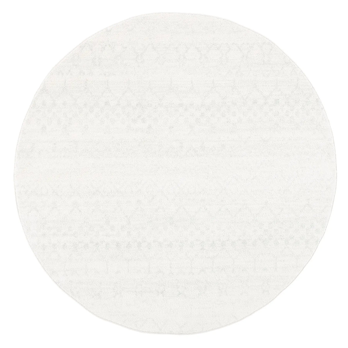 Safavieh Tulum 6'-7" x 6'-7" Rug in Ivory / Light Grey